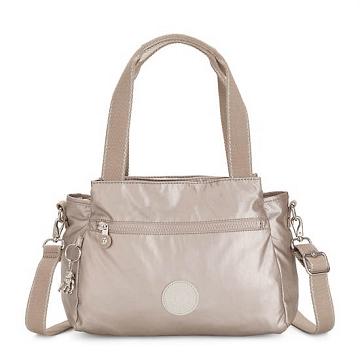 Kipling Elysia Metallic Schoudertassen Beige | België 1810IL